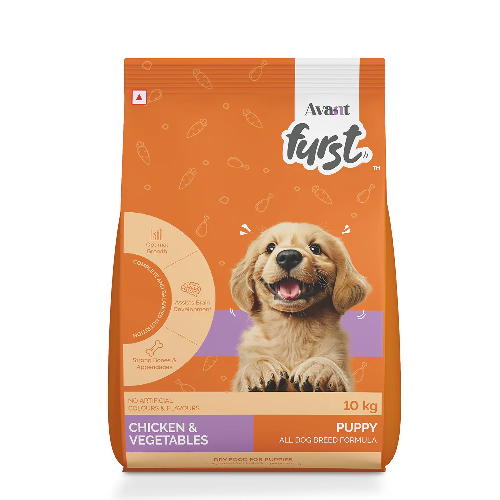 Avant Furst Chicken and Vegetable Puppy Dry Food - Runbopad