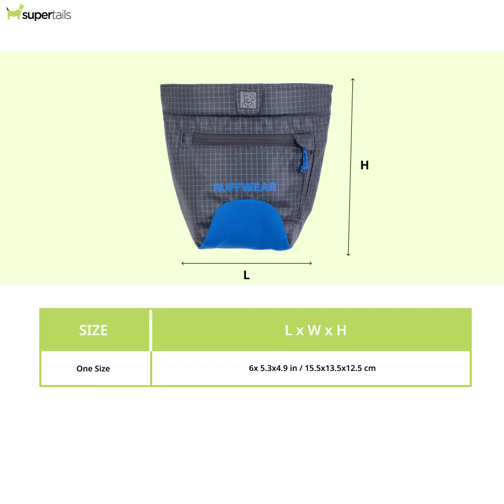 Ruffwear Treat Trader Treat Pouch for Dogs (Blue Pool) - Runbopad