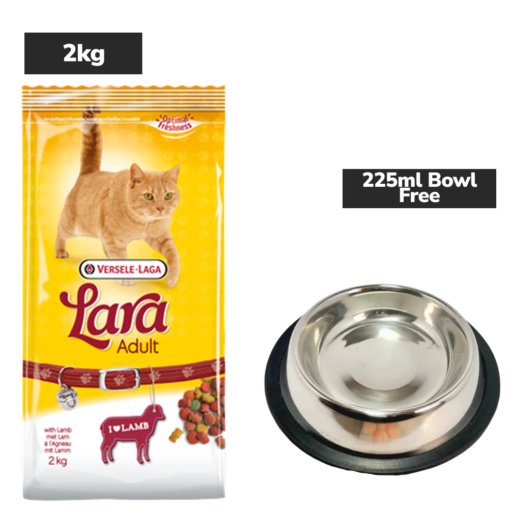 Versele Laga Lara Lamb Adult Cat Dry Food - Runbopad
