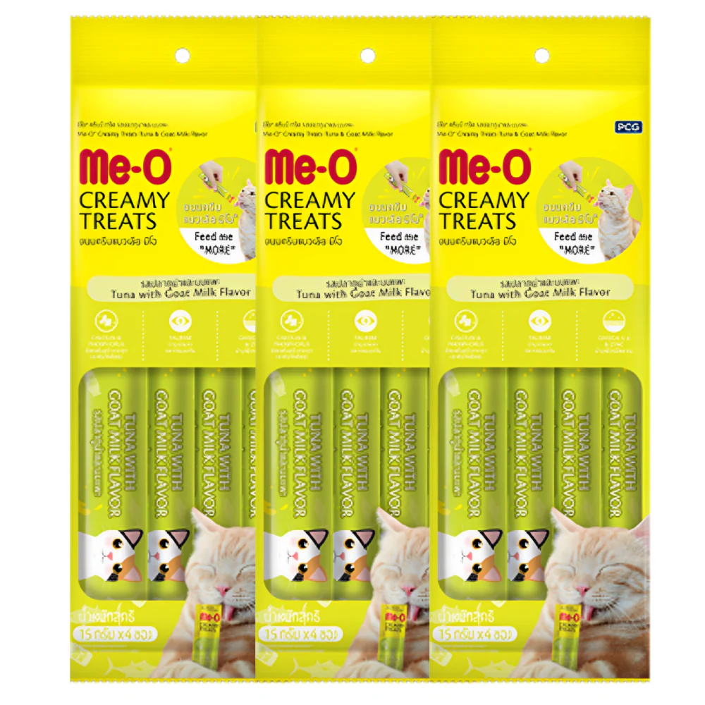 Me O Tuna & Goat Milk Creamy Cat Treat - Runbopad