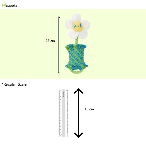 Barkbutler x Fofos Dental Flower Toy for Dogs - Runbopad