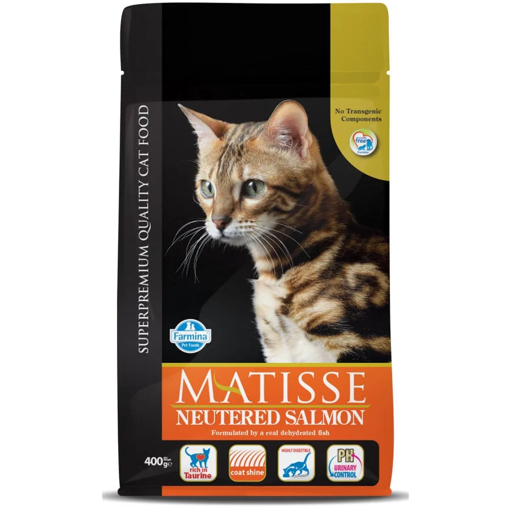 Farmina Matisse Neutered Salmon Cat Dry Food - Runbopad