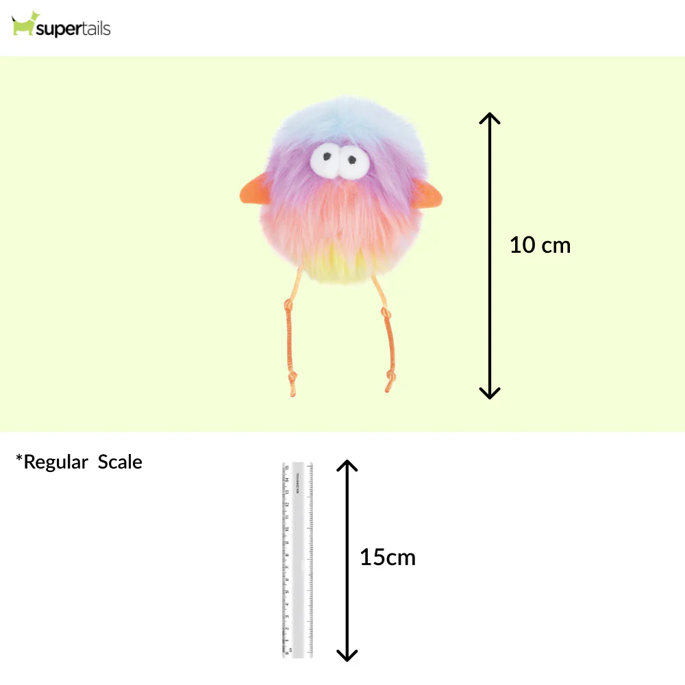 M Pets Fluffy Bub Catnip Toy for Cats - Runbopad