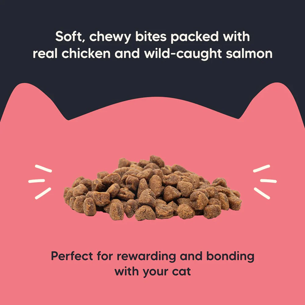 HUFT Meowsi Salmon & Chicken Soft Cat Treats - Runbopad