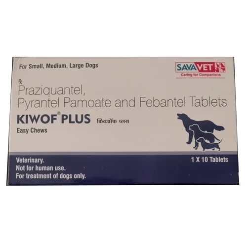 Savavet Kiwof Plus Dog Deworming Tablet (Pack of 10) And Mankind Hepamust Liver Tonic Appetite Booster for Dogs and Cats (200ml) Combo - Runbopad