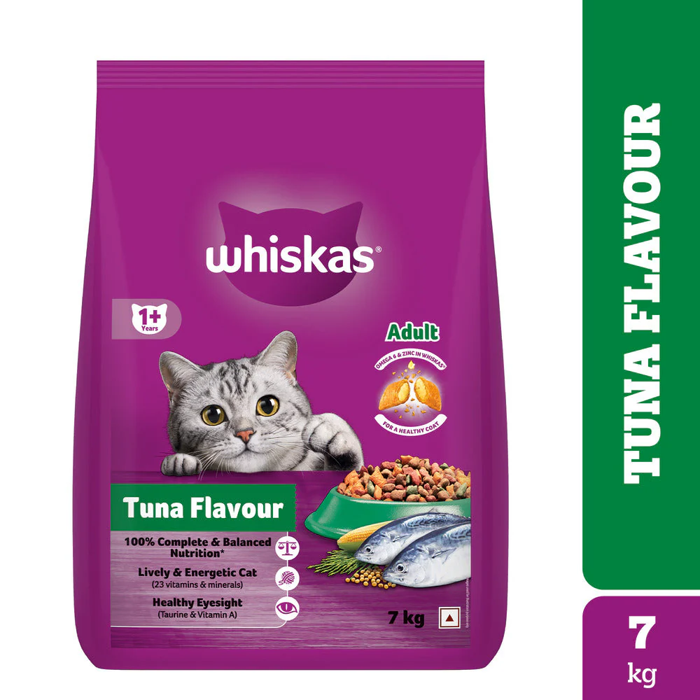 Whiskas Tuna Flavour Adult Cat Dry Food - Runbopad