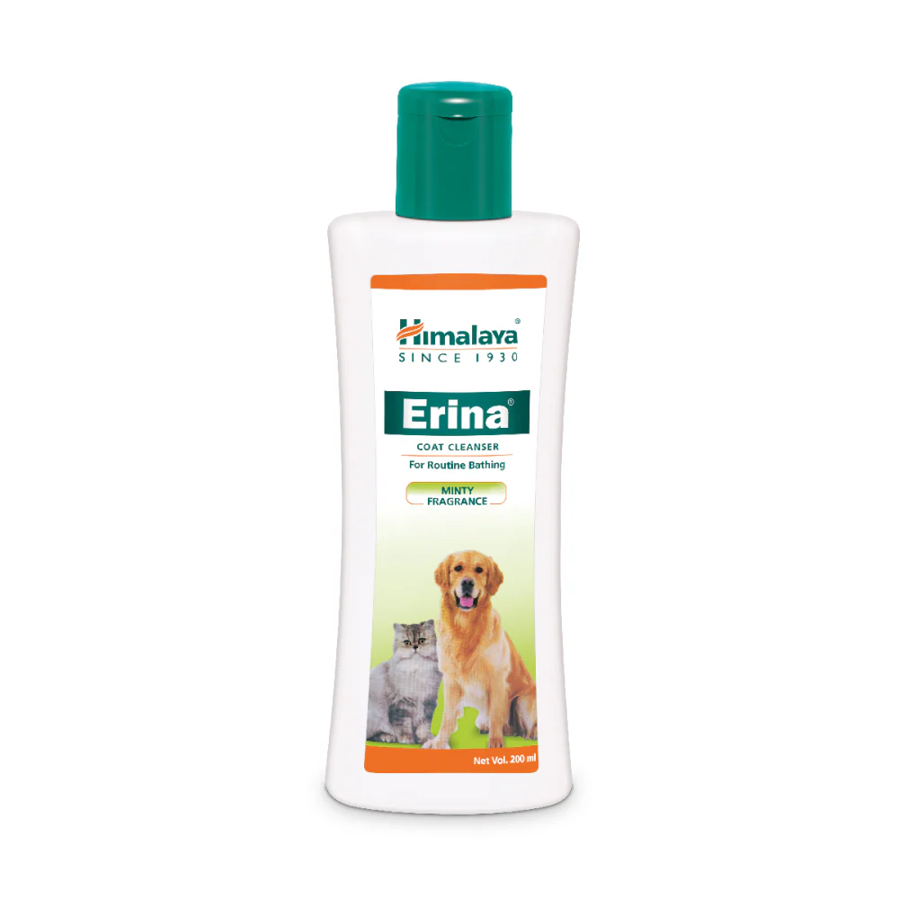 Himalaya Erina Coat Cleanser Shampoo for Dogs and Cats - Runbopad