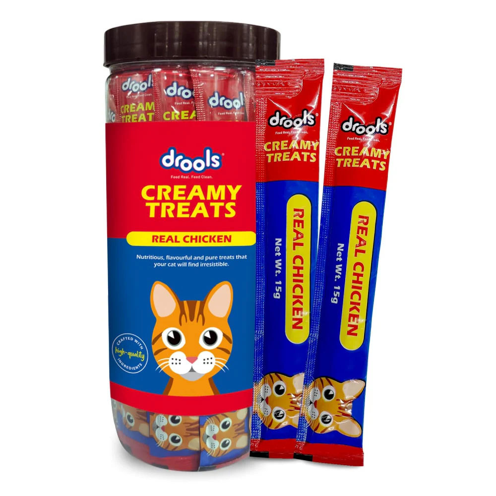 Drools Real Chicken Creamy Cat Treats - Runbopad