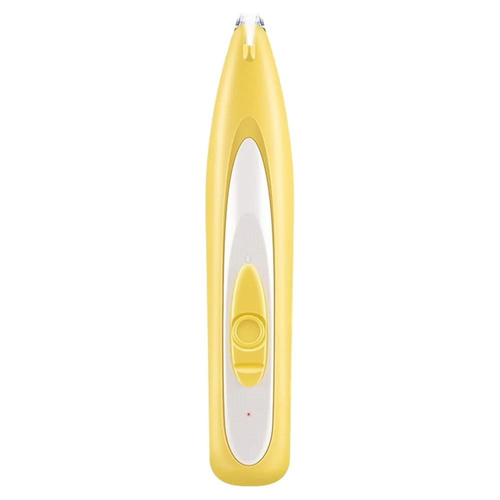 PetVogue Paw's LED Rechargeable Hair Trimmer for Dogs and Cats (Yellow) - Runbopad