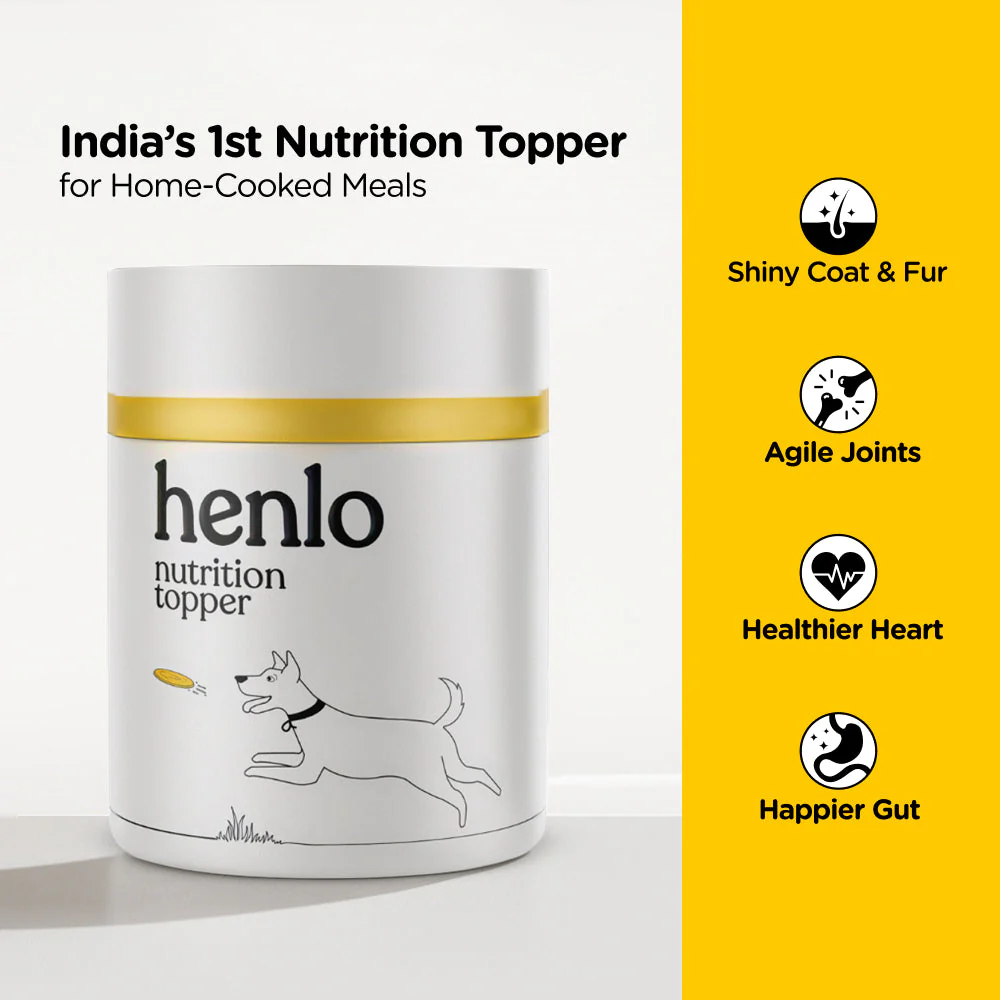Henlo Everyday Topper for Home Cooked Food | Balanced Nutrition for Dogs - Runbopad