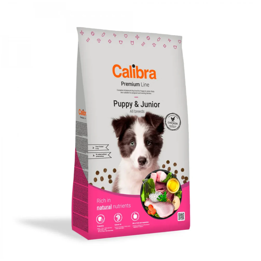 Calibra Dog Premium Line Puppy & Junior Dry Food - Runbopad