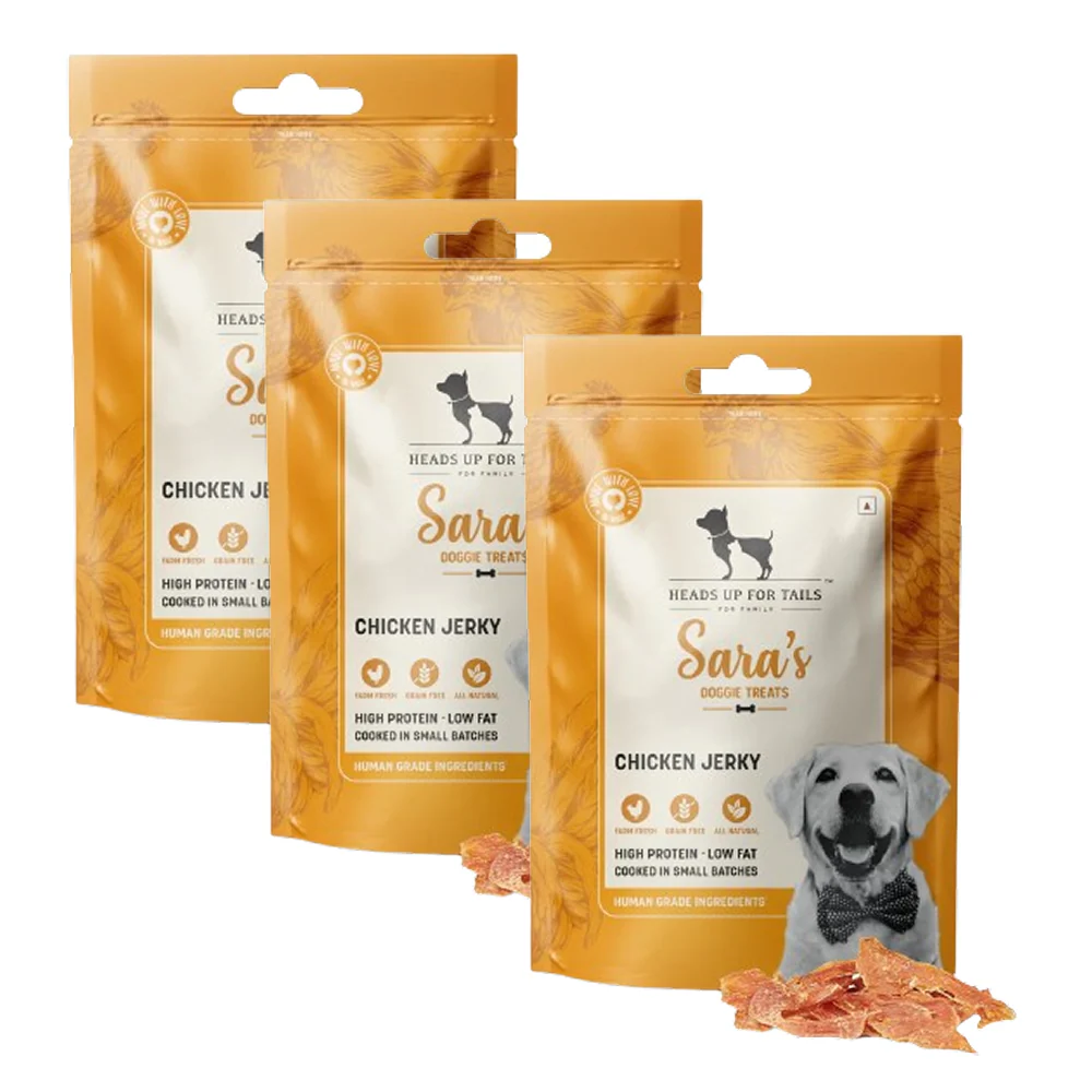 HUFT Sara's Doggie Chicken Jerky Dog Treats - Runbopad