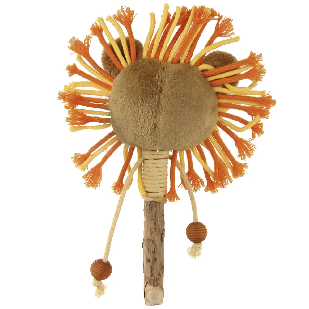 GiGwi Catch and Scratch Eco Line Lion Toy for Cats - Runbopad