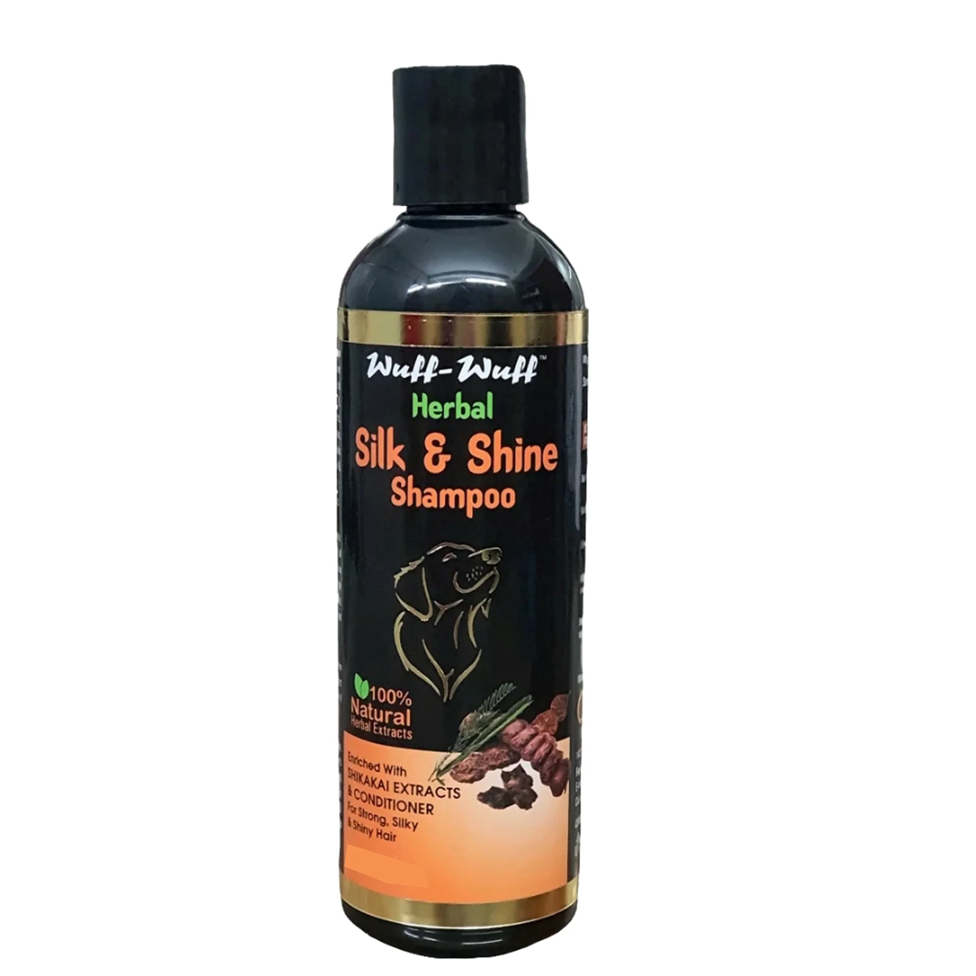 Oriheal Wuff Wuff Herbal Silk & Shine Shampoo for Dogs - Runbopad