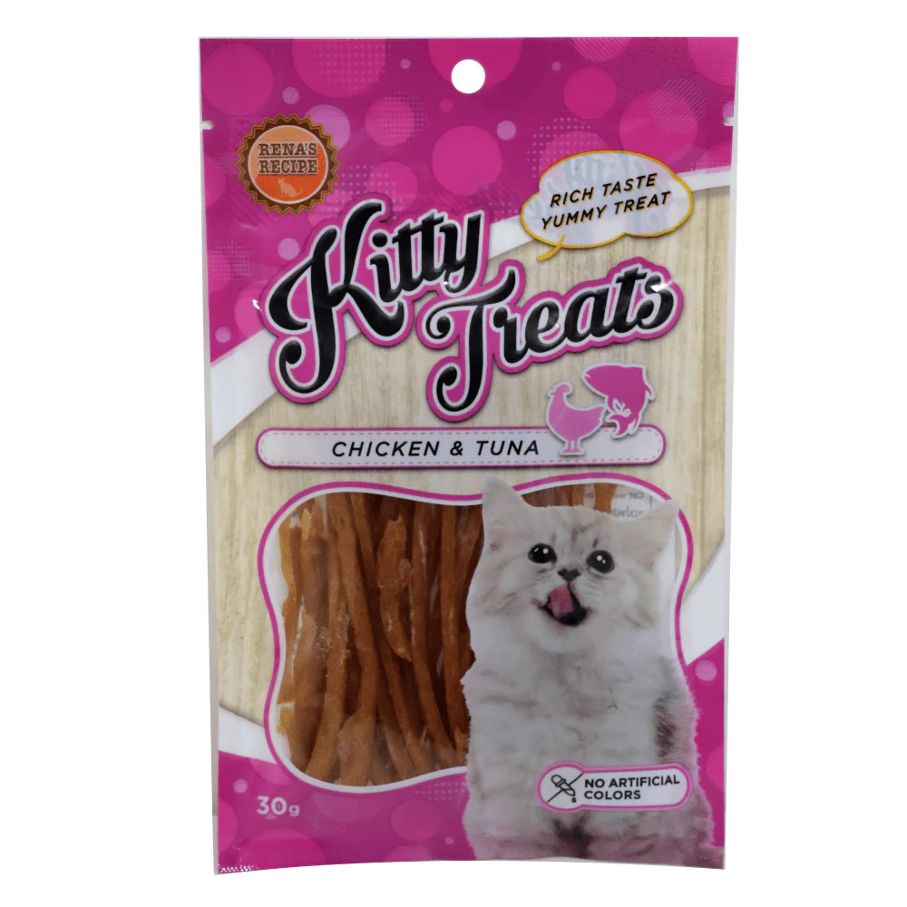 Kitty Treats Soft Chicken and Tuna Cat Treats - Runbopad