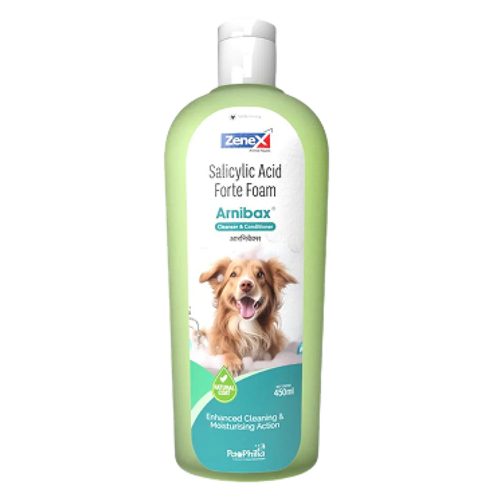 Zenex Arnibax Coat Cleanser & Conditioner (herbal shampoo) for Dogs and Cats - Runbopad