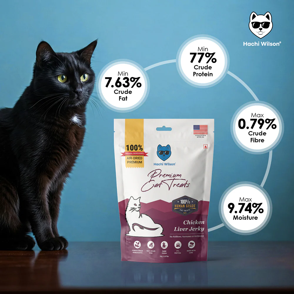Hachi Wilson Premium Chicken Liver Jerky Cat Treat - Runbopad