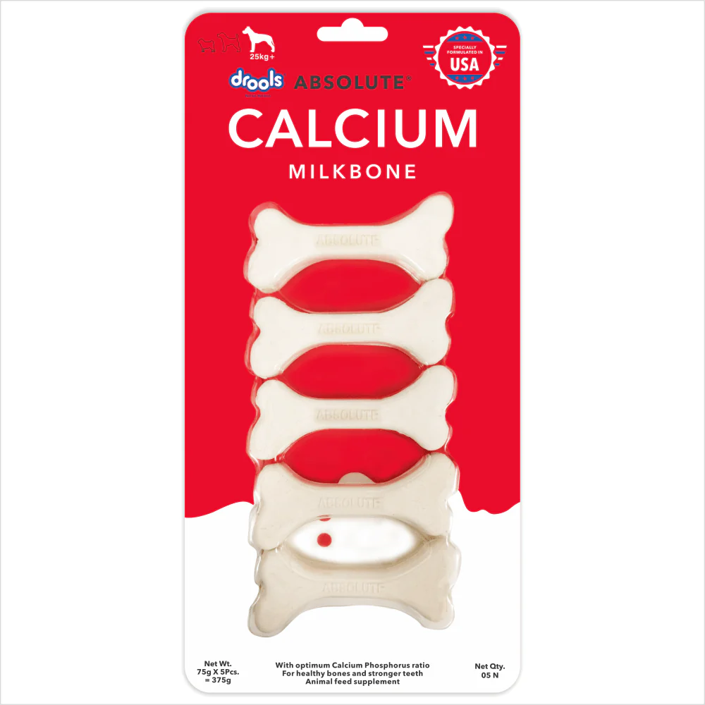 Drools Absolute Calcium Bone for Large Dogs - Runbopad