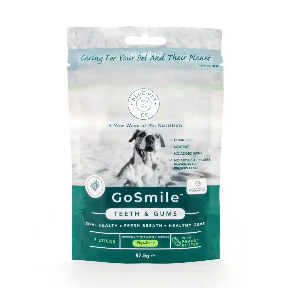 Blue Pet Co Go Smile Peanut Butter Flavor Teeth & Gums Stick for Dogs - Runbopad