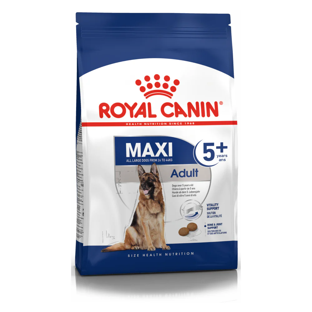 Royal Canin Maxi 5+ Adult Dog Dry Food - Runbopad