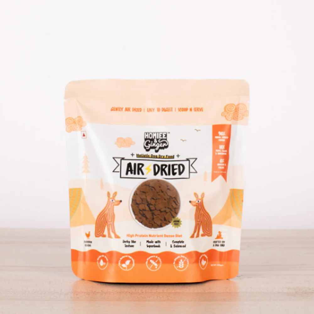 Homiee & Ginger Grain Free Air Dried Puppy & Adult Dog Dry Food - Runbopad