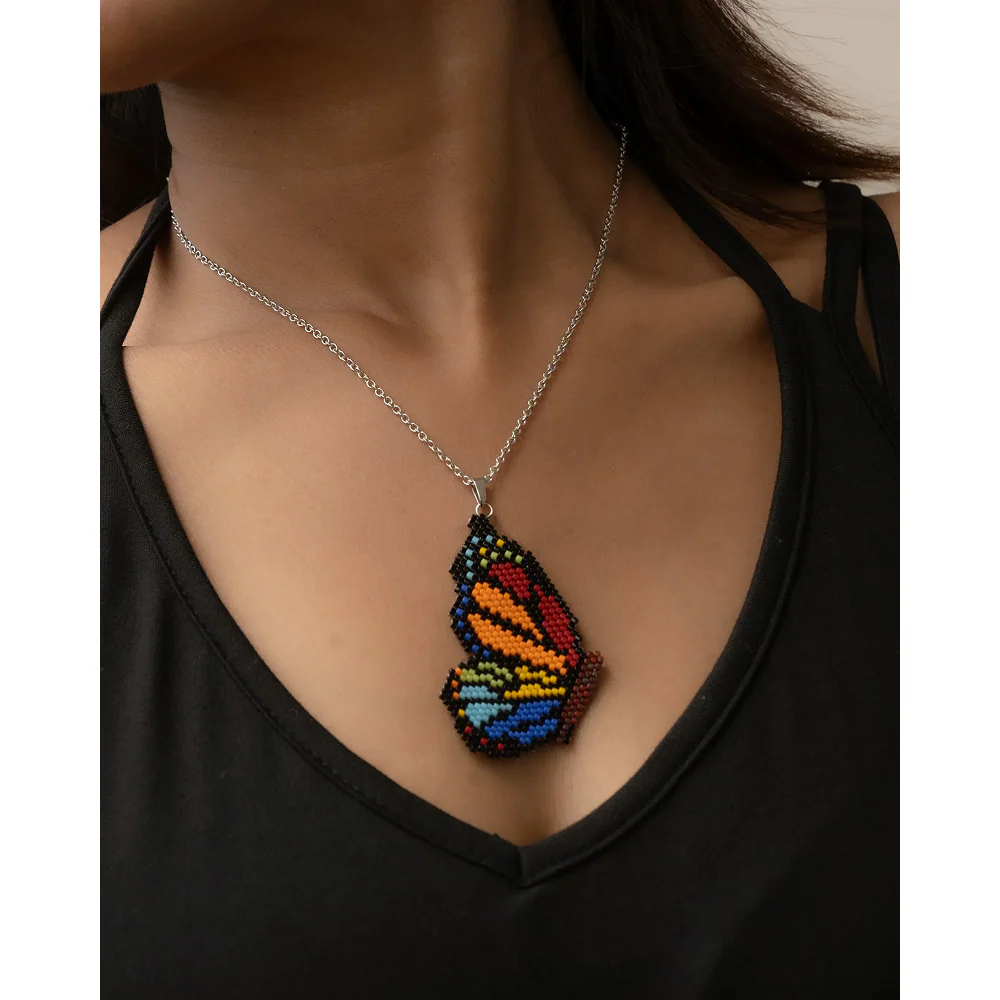 Jenni & Janki Handcrafted Miyuki Irene Necklace - Runbopad