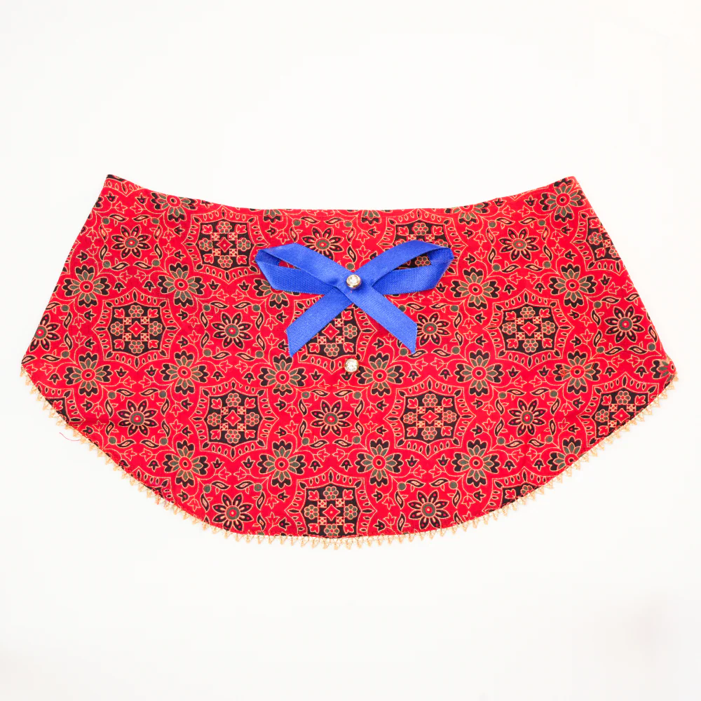 Skatrs Mandala Banadana for Cats and Dogs (Red) - Runbopad