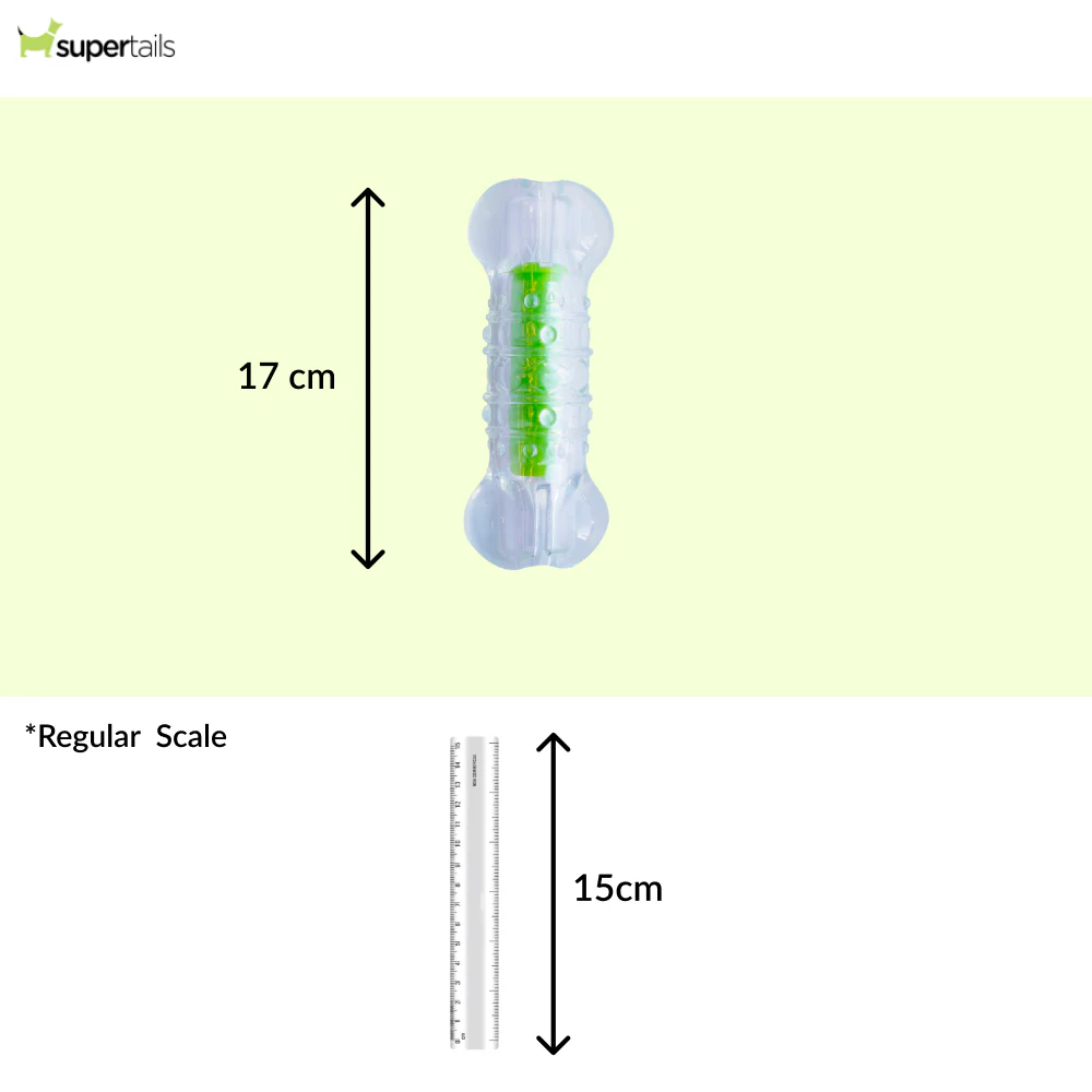 Outward Hound Crunchcore Bone Chew Toy for Dogs - Runbopad