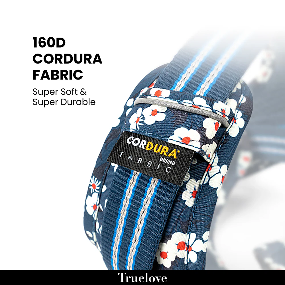 Truelove Floral No Pull Pet Harness for Dogs (Navy Blazer) - Runbopad