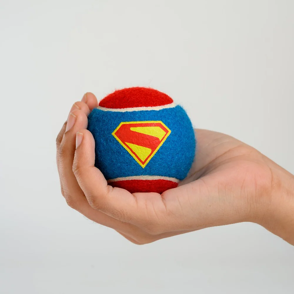 Warner Bros Superman Ball Toy for Dogs and Cats - Runbopad