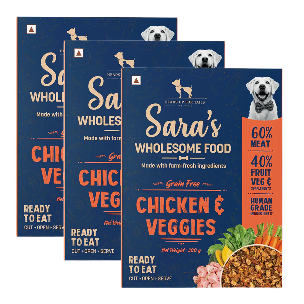 HUFT Sara's Wholesome Chicken and Veggies Dog Wet Food - Runbopad