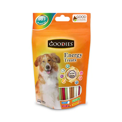 Goodies Energy Treats Mixed Flavour Stick Dog Treats - Runbopad