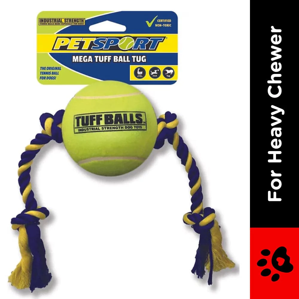 Petsport Giant Tuff Tug Ball for Dogs - Runbopad