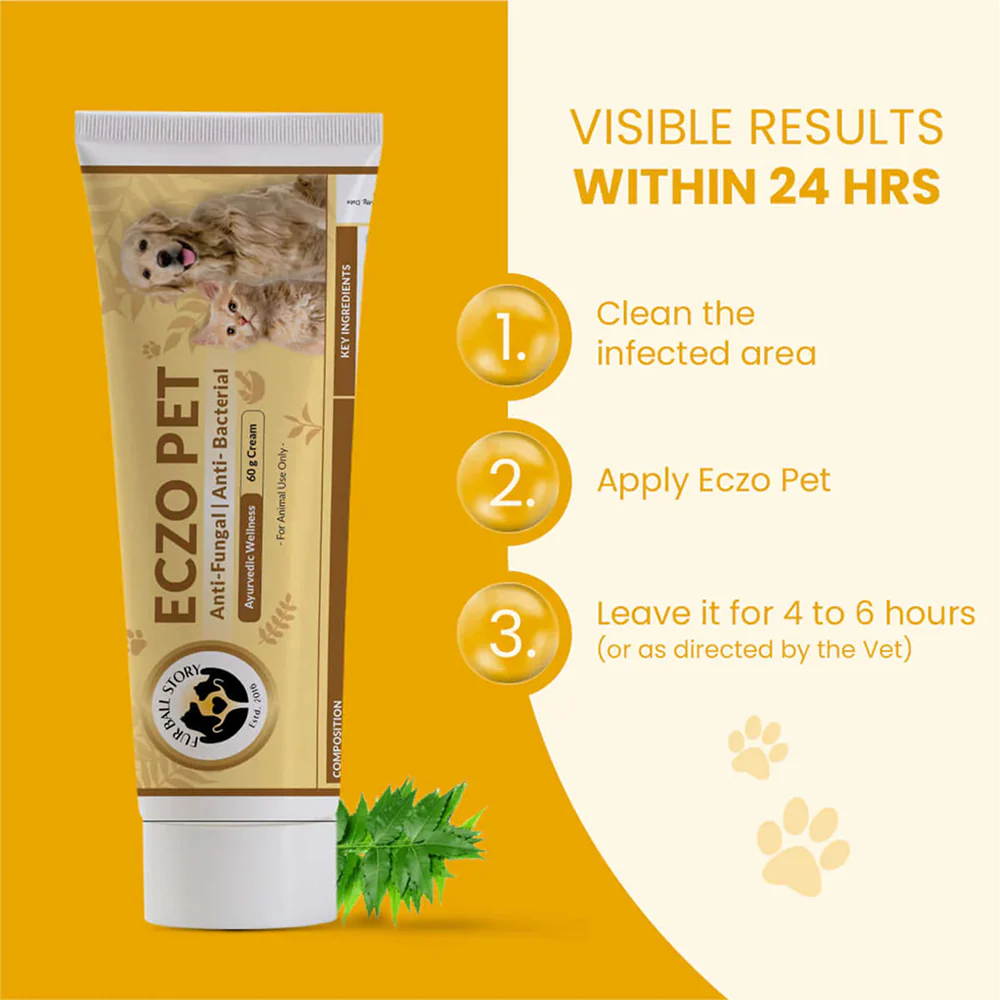 FurBall Story Eczo Pet Cream for Dogs and Cats - Runbopad