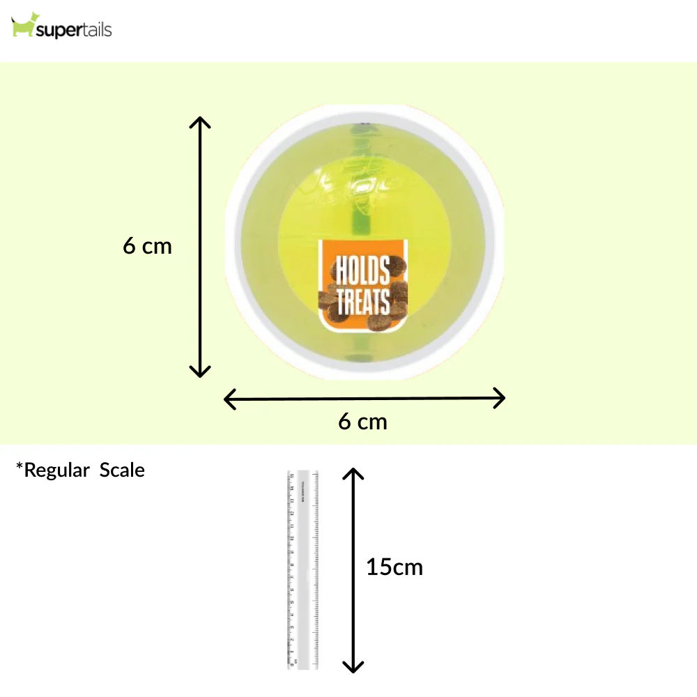 Nerf Dog Bungee Treat Ball Toy for Dogs (Green) - Runbopad