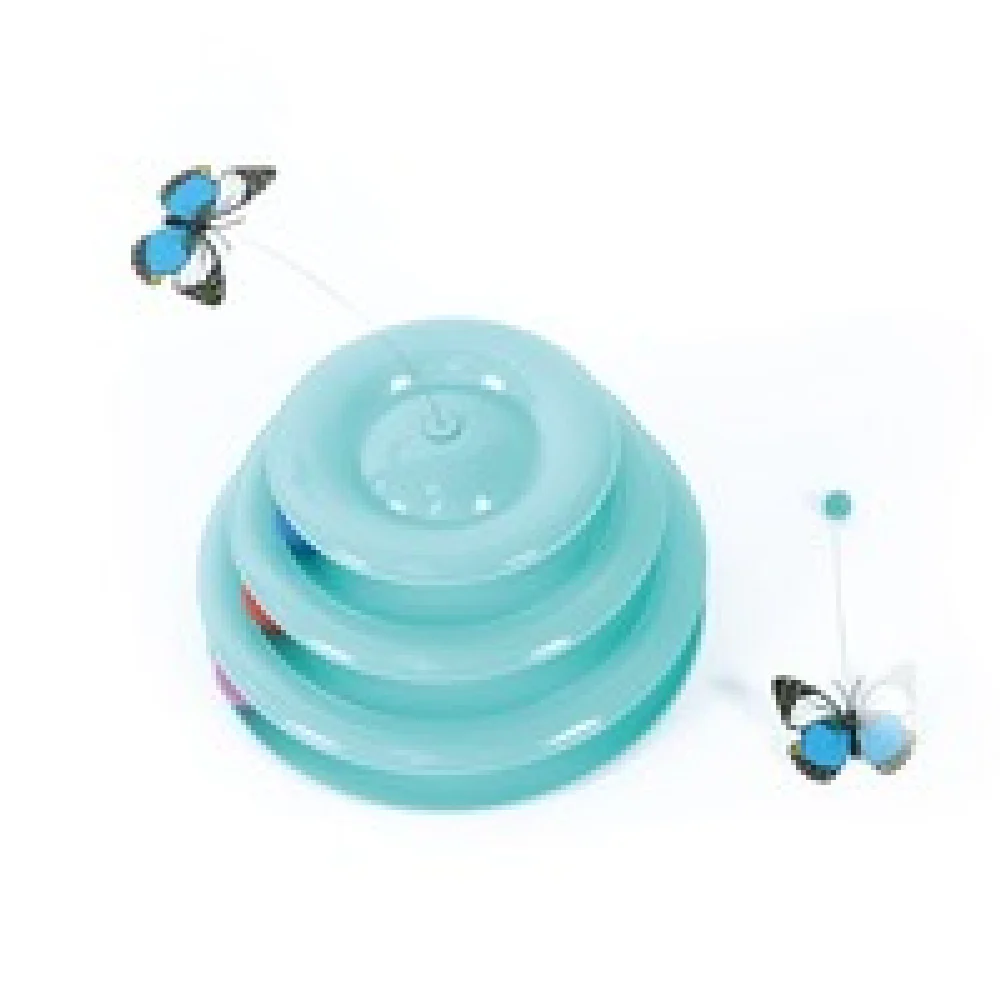 M Pets Cascado Toy for Cats (Blue) - Runbopad