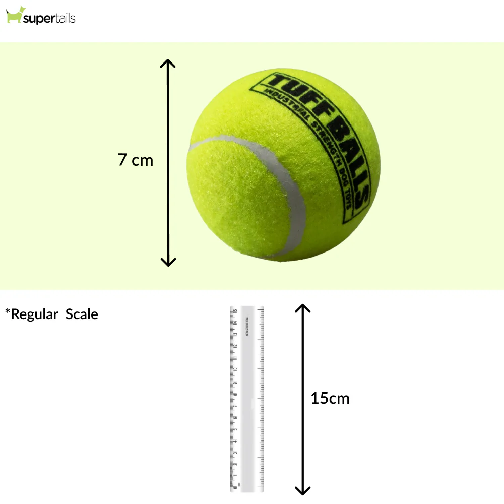 PetSport Tuff Balls Toy for Dogs (Yellow) - Runbopad