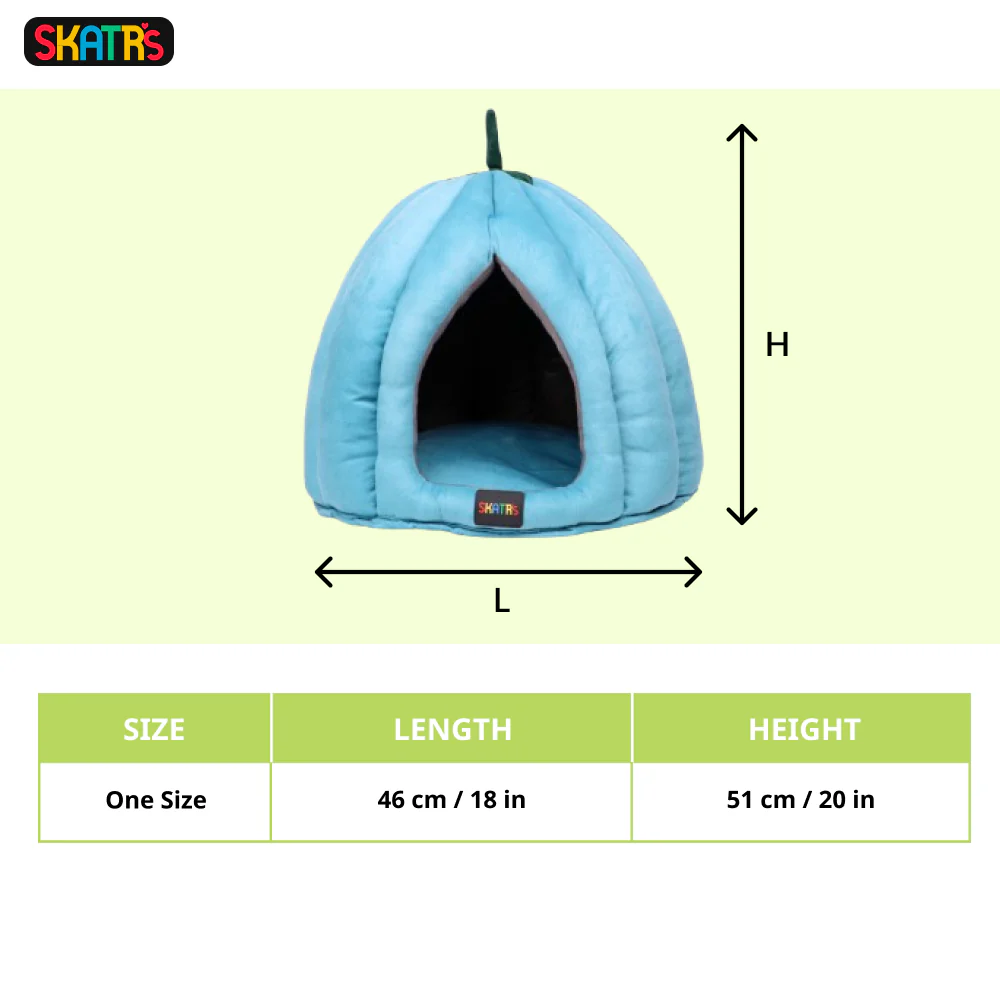 Skatrs Blueberry Dreamy House for Cats and Small Dogs - Runbopad