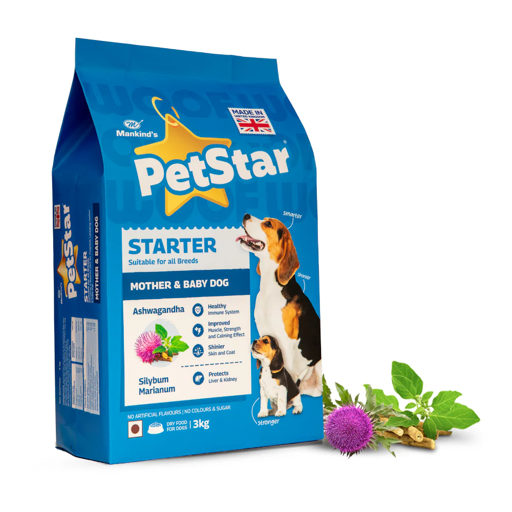 Mankind Petstar Starter Mother & Baby Dog Dry Food - Runbopad