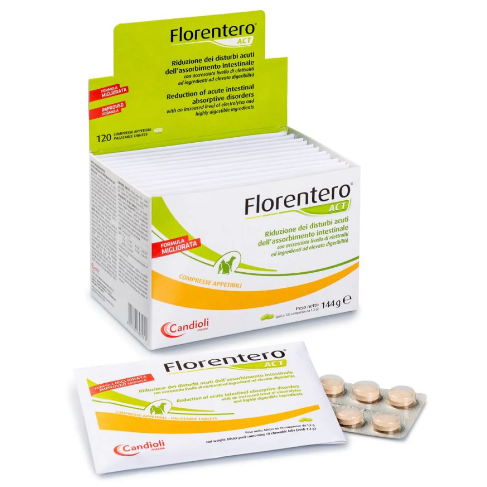 Dyntec Florentero Act Probiotic Tablet for Dogs & Cats - Runbopad