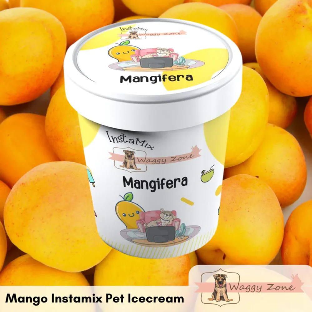Waggy Zone Mango Ice Cream for Pets - Runbopad