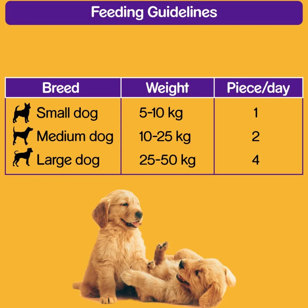 Pedigree Roasted Lamb Meat Jerky Adult Dog Treats - Runbopad