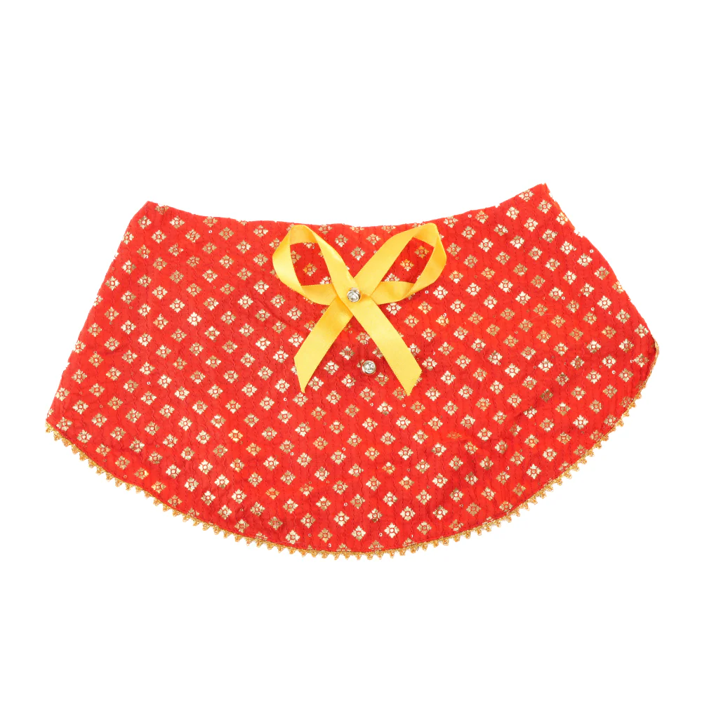 Skatrs Ethnic Banadana for Cats and Dogs (Red) - Runbopad