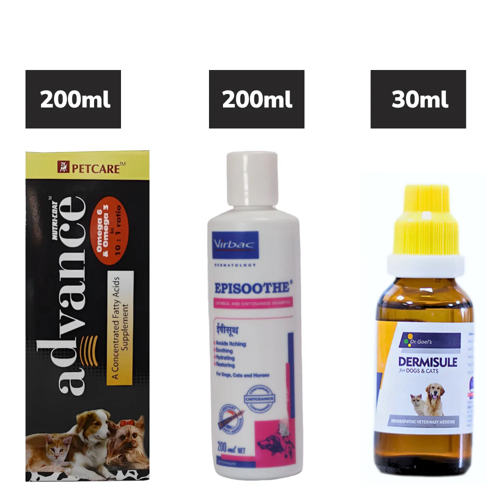 Anti Hairfall SuperKit for Dogs and Cats - Runbopad