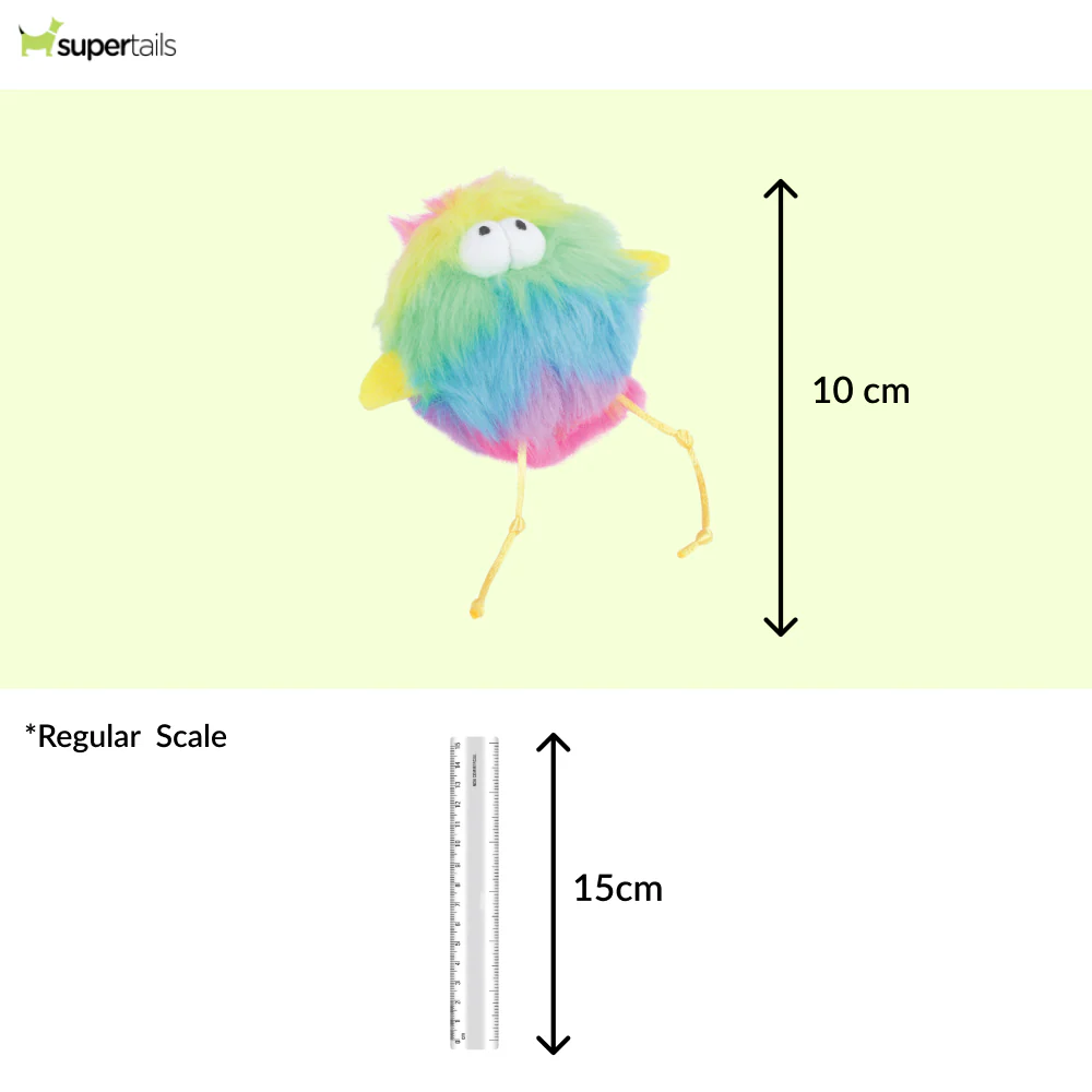 M Pets Fluffy Zee Catnip Toy for Cats - Runbopad