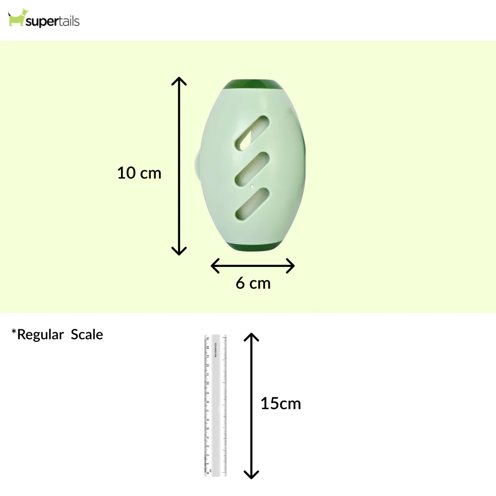 Talking Dog Club Sticky Gel Reusable & Washable Lint Roller for Dogs and Cats (Green) - Runbopad