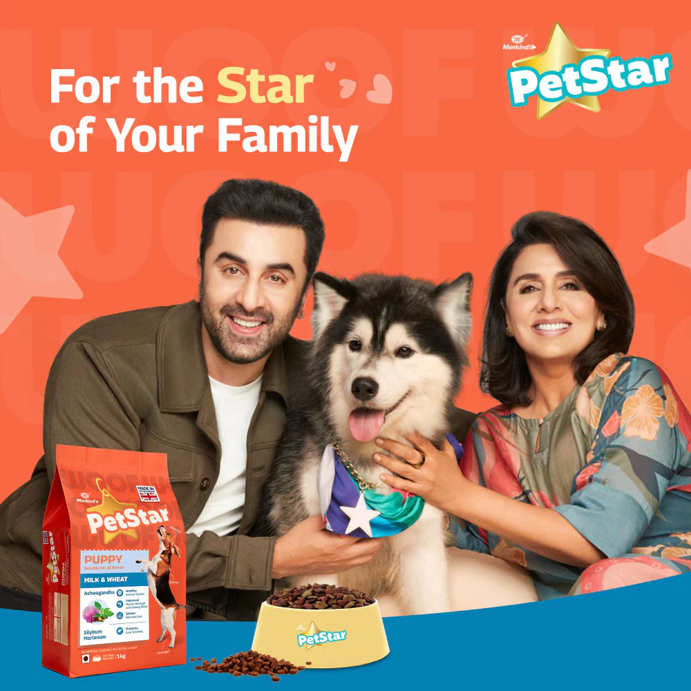 Mankind Petstar Milk and Wheat Puppy Dog Dry Food - Runbopad