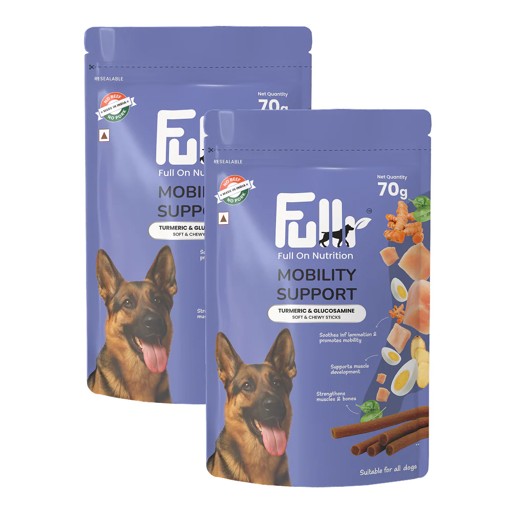 Fullr Mobility Support Soft and Chewy Stick Dog Treats - Runbopad