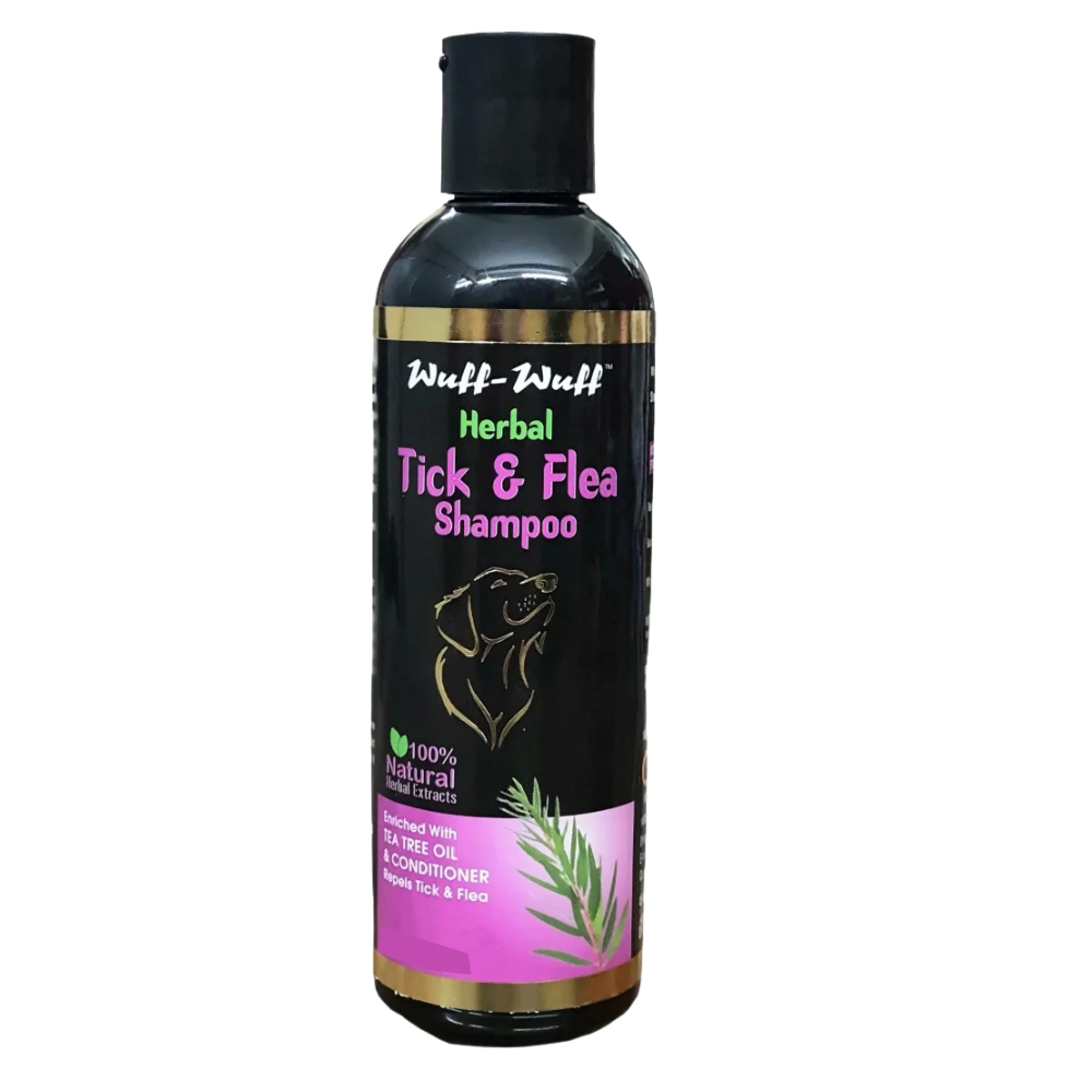 Oriheal Wuff Wuff Herbal Tick & Flea Shampoo - Runbopad