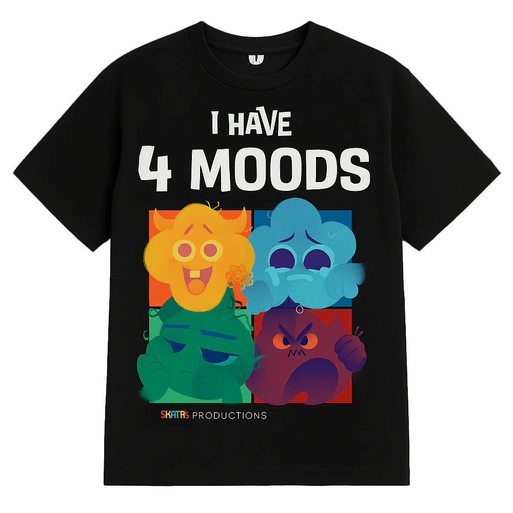 Moody Cotton T Shirt for Men and Women - Runbopad